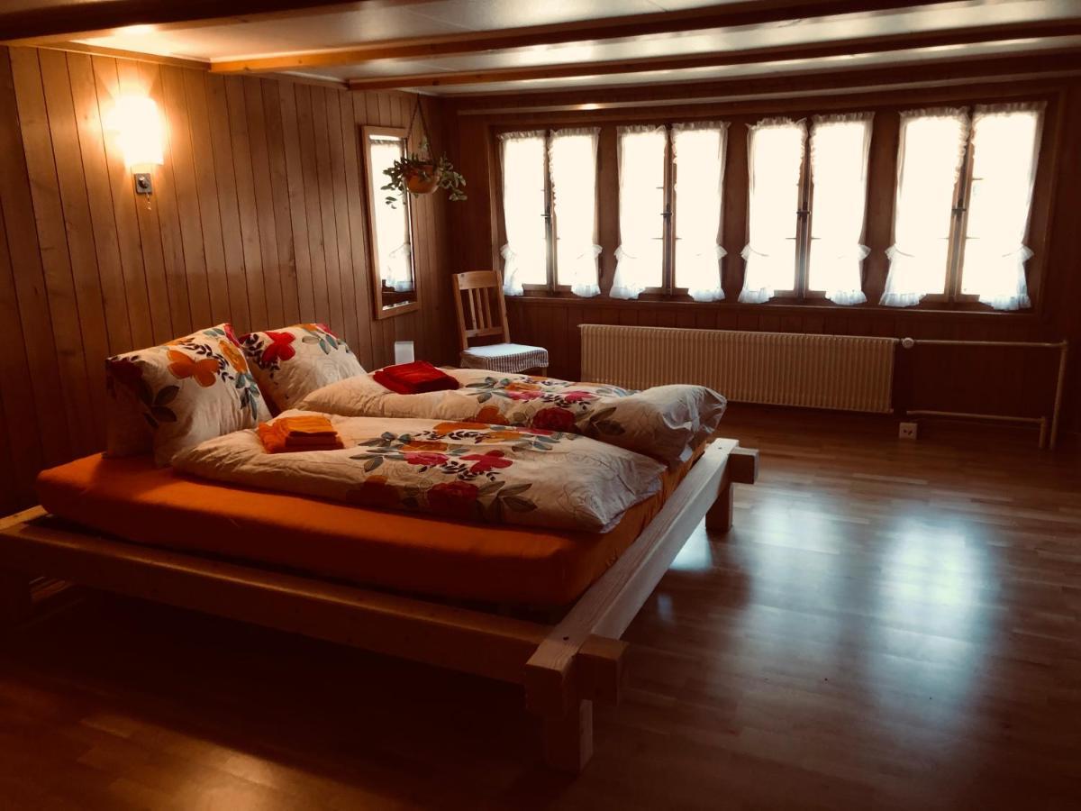 Gemuetliches Zuhause Mit Ausblick Lägenhet Wilderswil Exteriör bild